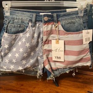 American Flag shorts